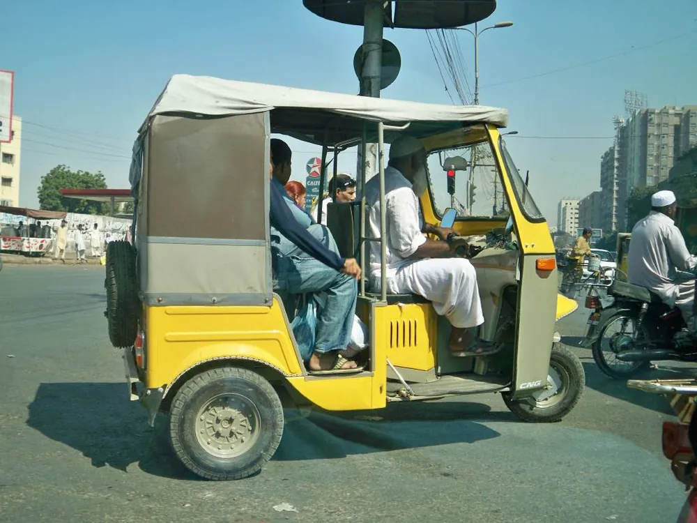 Driving in Karachi